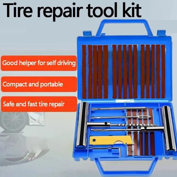 Emergency Tire Repair Tool Kit
